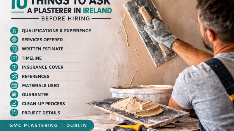 Plastering services Dublin